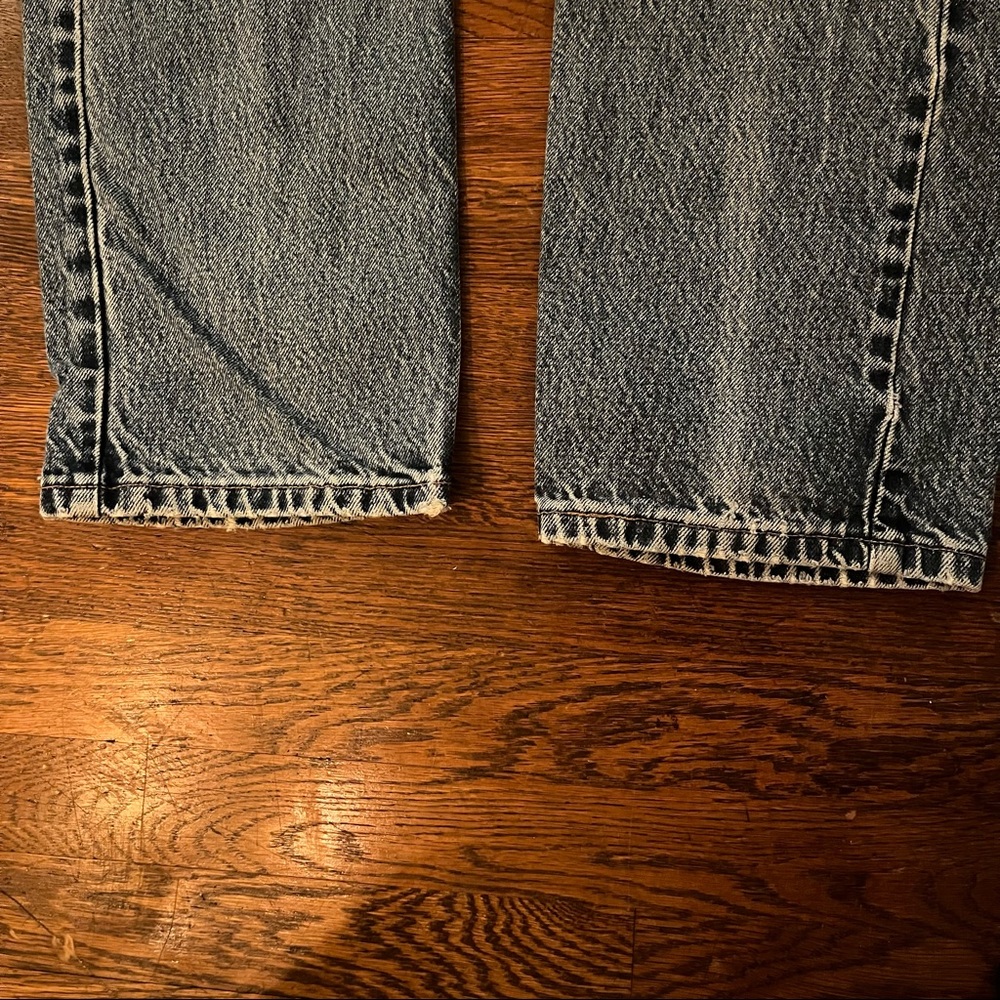(Sold) Levi’s Vintage 90s Red Tab 505 Faded Blue Jeans (30 x 32) - Picture 10 of 14